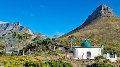 Situated close to a walking trail up the mountain of Lion’s Head, the kramat of Sheikh Mohamad Hassen Ghaibie Shah is on a popular route for tourists admiring views of the city. All photos: Richard Holmes