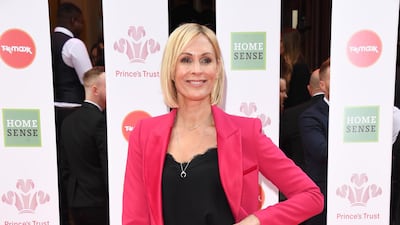 Presenter Jenni Falconer arrives at The Prince's Trust Awards held at the London Palladium on March 11, 2020. Getty Images