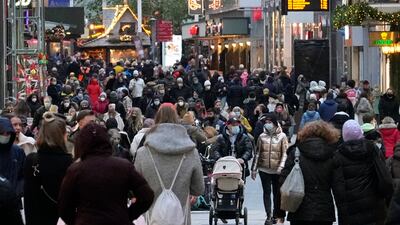 Rampant consumer demand is pushing up prices in Europe, causing inflation in the 19 countries that use the euro currency to hit a new high. AP