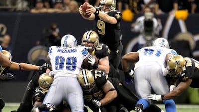 Right now, Drew Brees is playing at the top of his game as he leads the New Orleans Saints forward in the NFL play-offs.