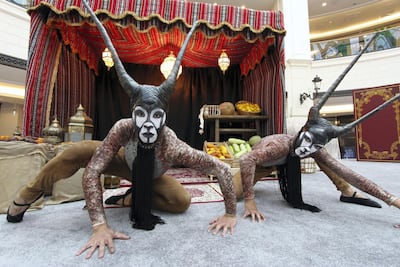 Stage show at Mall of the Emirates