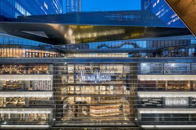 The shops and restaurants at Hudson Yards. Courtesy Francis Dzikowski for Related-Oxford