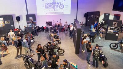 The Art of Motorcyles returned to Dubai for its second year. Antonie Robertson/The National