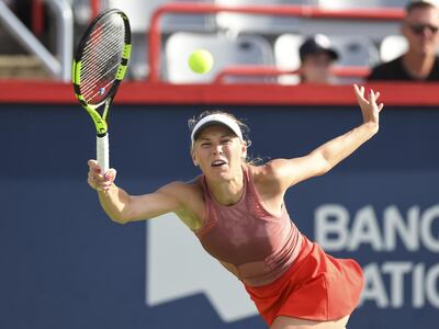 Caroline Wozniacki is a two-time finalist at the US Open. Getty Images