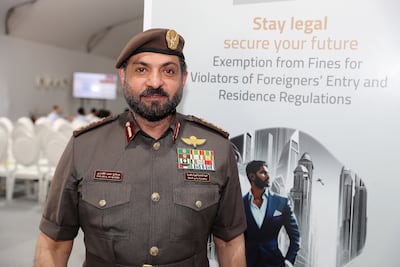 'You don’t need to book a ticket to get the exit pass,' said Maj Gen Salah Al Qamzi of GDRFA-Dubai. Pawan Singh / The National