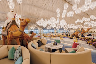 Asateer at Atlantis, The Palm is a UAE Ramadan staple. Photo: Atlantis The Palm