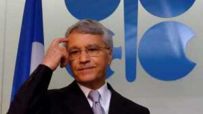 Chakib Khelil, president of Opec and Algeria's energy minister, at the Vienna conference last week.
