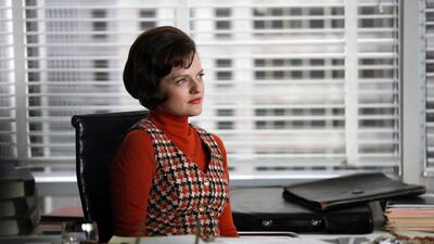 Elisabeth Moss as Peggy Olsen in Mad Men. (Jaimie Trueblood / AMC / AP)