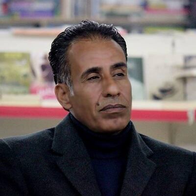 Jordanian writer Jalal Barjas is the author of two poetry collections and four novels. Courtesy International Prize for Arabic Fiction