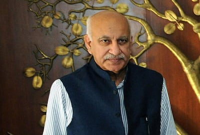 Former newspaper editor MJ Akbar resigned from his post as junior foreign minister after several women had accused him of sexual misconduct / EPA