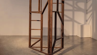 Through shape and scale, she urges her viewer to slow down