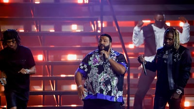 DJ Khaled performs during the BET Awards. Reuters