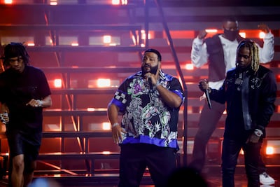 DJ Khaled performs during the BET Awards at Microsoft theatre in Los Angeles, California. Reuters