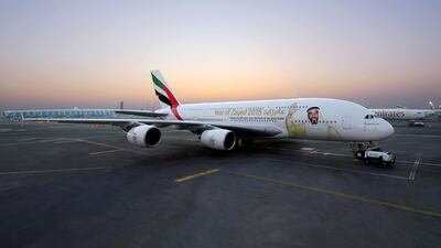 The Dubai Airshow begins on Sunday. Photo: Emirates Airways