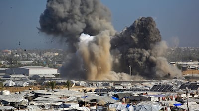 Shortly after the attack, one medical source in Khan Younis said six children were among the dead