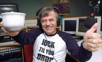 Tony Blackburn hosted the Radio 1 Breakfast Show from 1967 to 1973. PA