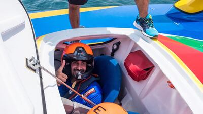 Paris Norriss hosts the web series 'Guy in Dubai'. The adventure programme has him taking on thrilling new challenges across Dubai and northern Emirates. Courtesy: Guy in Dubai