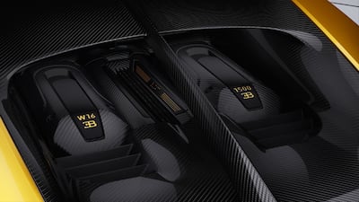 Every part of the car is customisable. Courtesy Bugatti