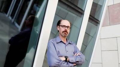 The American author Jeffery Deaver at the fifth Emirates Airline Festival of Literature, InterContinental Dubai Festival City, Dubai. Sarah Dea / The National