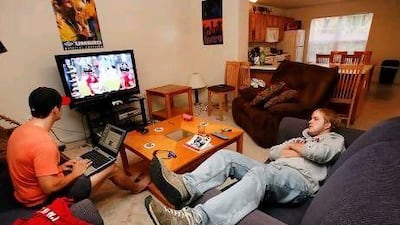 The South Carolina students Michael Pietras, right, and Zachary Woods prefer to live in an apartment rather than on campus. The State, Kim Kim Foster-Tobin / AP Photo