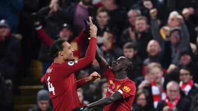 10/11/19 Liverpool 3 Manchester City 1. Getty