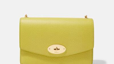 Darley small crossbody bag, Dh3,100, Mulberry, Tryano. Photo: Tryano