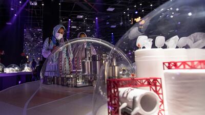 Exhibitions inside the Japan Pavilion during Expo 2020 Dubai explored modern Japan through a series of miniatures. Ruel Pableo for The National