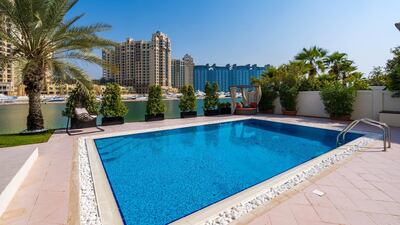 The view from pool-side.