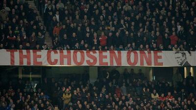 David Moyes has won 15 matches, drawn six and lost 10 with Manchester United in the Premier League this season. Paul Ellis / AFP