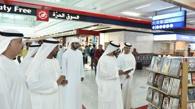 Sheikh Mohammed, accompanied by Sheikh Ahmed, toured Terminal 3, which is designated for the first, second and business classes.