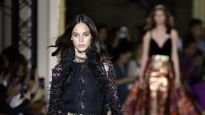  Zuhair Murad Fall-Winter 2019/2020 Haute Couture collection. AFP