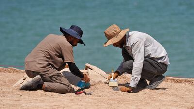 Further work is under way to excavate the tombs and transfer them to the Duhok Museum