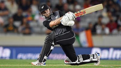 Kane Williamson hit an attacking fifty in Auckland. Getty Images