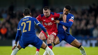 Playing in his preferred left centre-back position, Colwill enjoyed a good outing and looked assured on the ball. PA