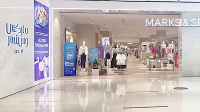 The newly-reopened 33,000-square-foot M&S store at Dubai Mall