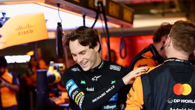 Oscar Piastri ahead of the race