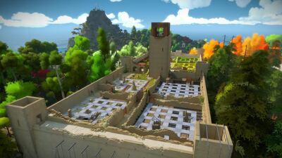The Witness is set on a mysterious tropical island with hundreds of puzzles. Courtesy Thekla via AP Photo