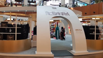 The exhibition is taking place in the Dubai Mall's Star Atrium until September 8. Selina Denman / The National