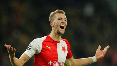 West Ham have signed Slavia Prague's Tomas Soucek. Reuters