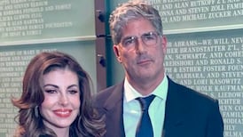 Lebanese banker Antoun Sehnaoui with Morgan Ortagus. Photo: Instagram