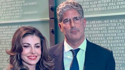 Lebanese banker Antoun Sehnaoui with Morgan Ortagus. Photo: Instagram