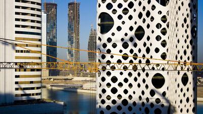 The Cheese building, Dubai. Courtesy Alliance Francaise Dubai