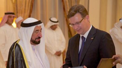 Dr Sheikh Sultan bin Mohammed, Ruler of Sharjah, on Monday night received Ramadan well-wishers at his palace. Wam