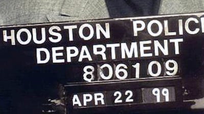 American basketball player Scottie Pippen following his arrest for driving under the influence in 1999. Getty Images