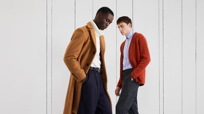 A selection of menswear looks from The Modern Artisan project. Courtesy YNAP