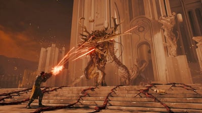 Saros is the latest science-fiction action game from Returnal developer Housemarque. Photo: Sony Interactive Entertainment