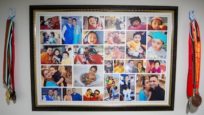 The photo wall