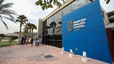 To mark 50 years, the school has planted 50 trees. Chris Whiteoak / The National