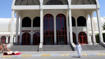 Zayed Sports City in Abu Dhabi on March 23, 2014. Sammy Dallal / The National