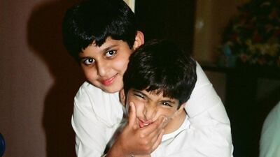 Sheikh Hamdan with his brother, Sheikh Maktoum bin Mohammed. Courtesy faz3 / Instagram